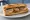 Sandwich Saucisson Brioché: an illustration of pork, pistachio, mustard and pickle on brioche.