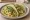 Taco de Huevo con Nopales: an illustration of egg, onion, cilantro and salsa on tortilla.